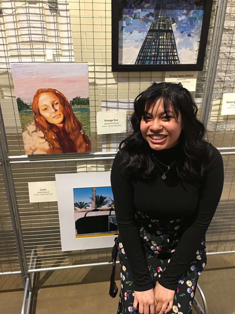 oswegofinearts's tweet photo. Congrats @ohs308 Panther Artists at @RepUnderwood 14th Congress H.S. Art Competition @waterststudios Panther Artists had a great turnout!! @sd308 @Ilaea @ArtsAllianceIL https://t.co/gQ6QEJ8qe0