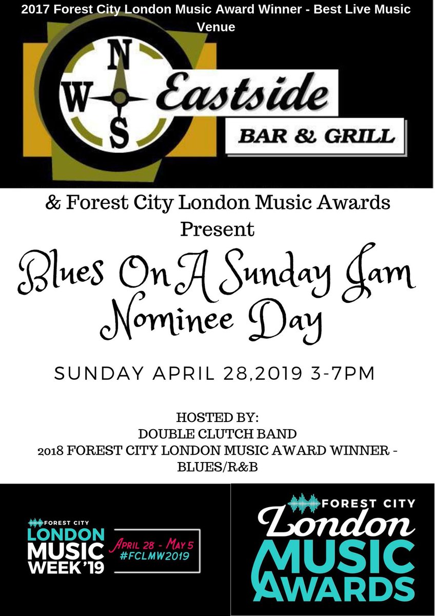 Kickoff #FCLMW19 by being the star. Sunday <a href="/EastsidesLondon/">Eastside Bar & Grill</a> Bring ur blues. hit the stage #BluesOnASunday w-host @TanyaLovell123 + her @DoubleClutchBand. Bring ur guitar, sticks, harmonica <a href="/oevca/">Old East Village CA</a> <a href="/OEVHub/">Old East Village Hub</a>