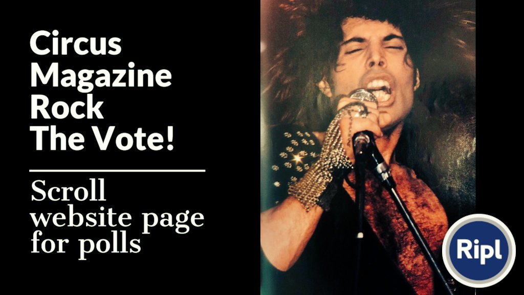 April 27, 2019
#Circus #Magazine 
#Poll Open 24/7
geraldrothberg.com