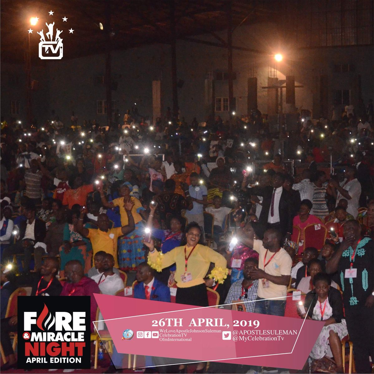 ofmhamburg's tweet photo. >>Outstanding Special Ministrations

#April_FireAndMiracleNight
#WithApostleJohnsonSuleman
#OFMHQ
#CelebrationTV
#26th_April_2019. https://t.co/vnLHODK1ZA