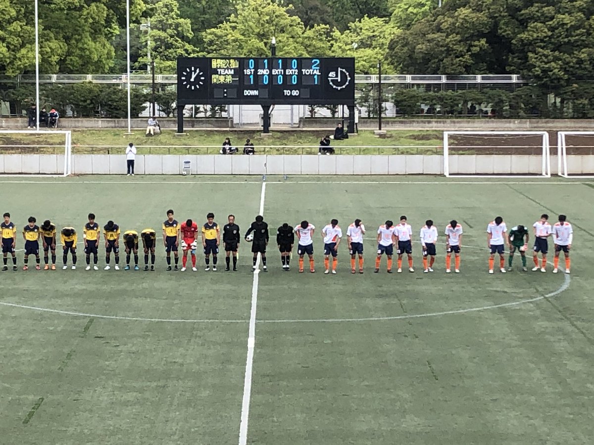 19年度関東高校サッカー大会東京都予選準決勝