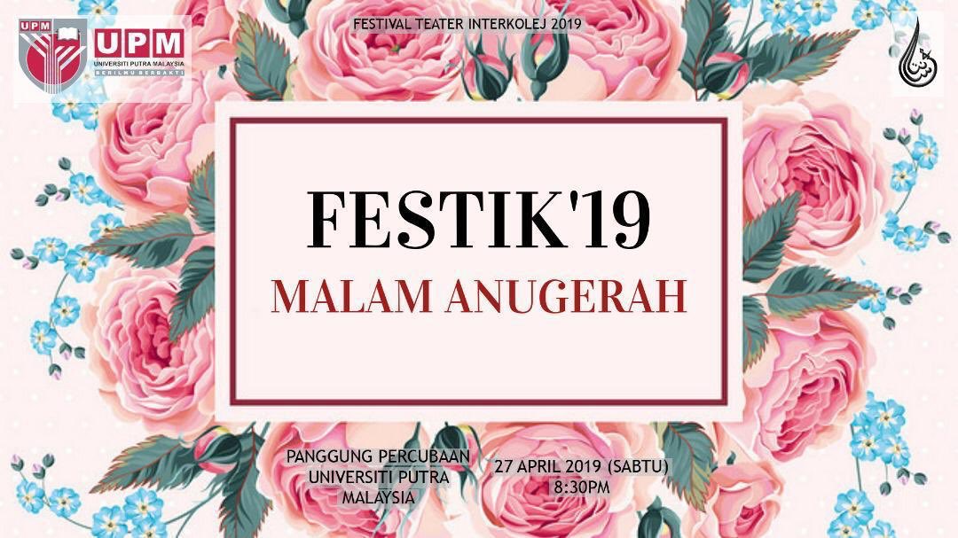 pentasupm's tweet photo. Malam ini. Jangan lupa berpakaian ikut tema, iaitu floral :) 

See you tonight, folks! https://t.co/mipq2d628v