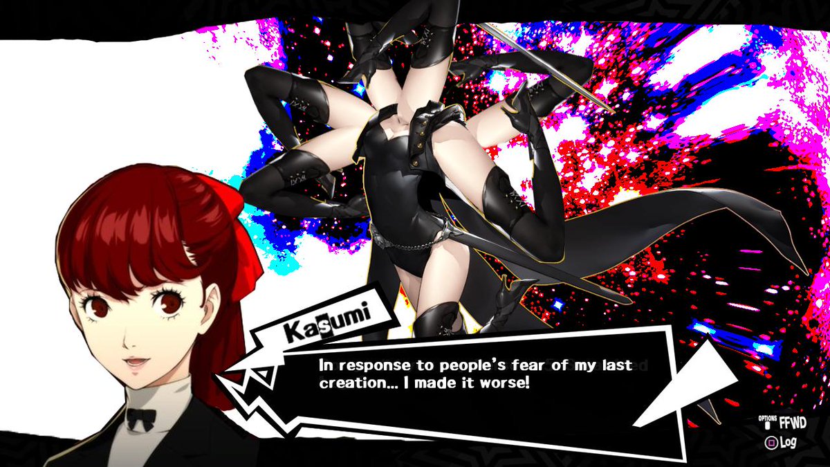 It feels completely unrelated to Persona 5.. 