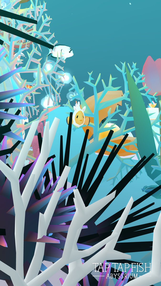 clarkedcat's tweet photo. My Rabbit Clownfish:) 
#taptapfish
Download: https://t.co/sFuBWqH5bV https://t.co/OkRgHilQrf