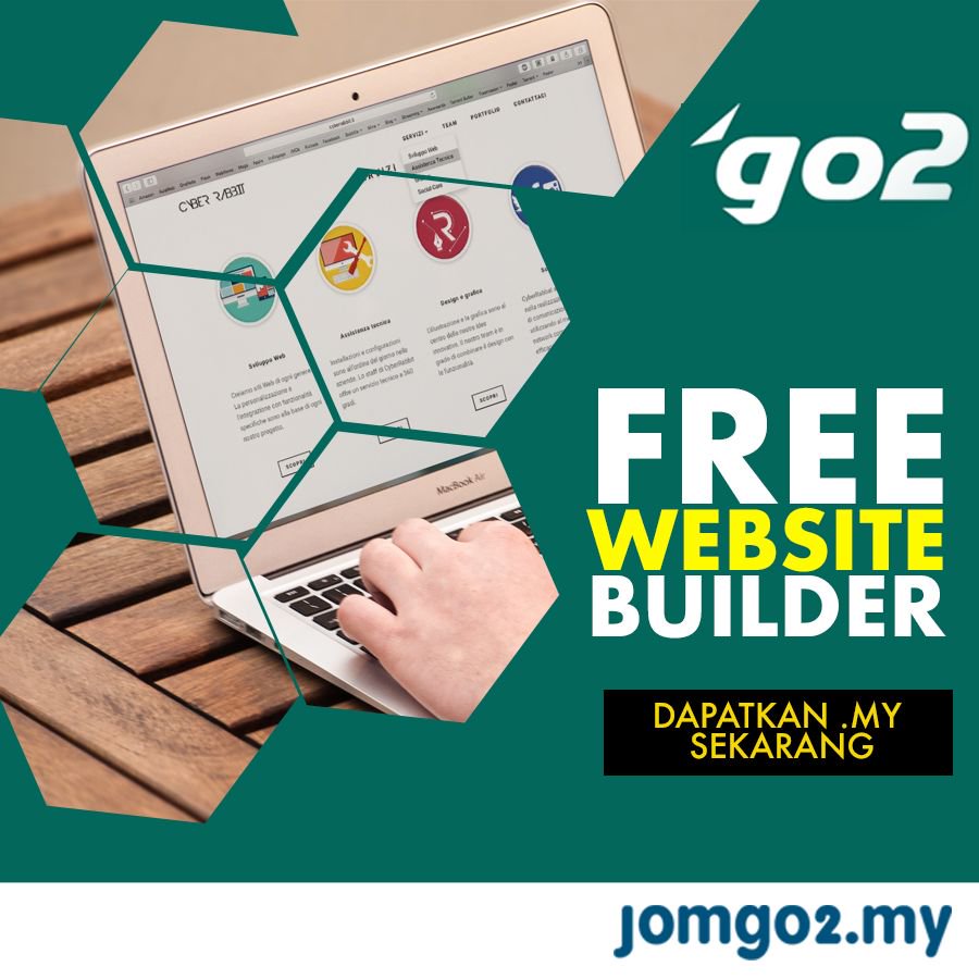 jomgo2my's tweet photo. Anda dapat jimat ribuan ringgit budget untuk mengupah web designer kerana JomGO2 menawarkan site builder secara percuma. Anda boleh bina website syarikat anda secara mudah.
#go2 #jomgo2 #go2brand #go2business #mynic #MYNICBERHAD #KKMM #MCMC #namadomain #domain #domainname #dotMY https://t.co/RSQb4eR3Z1