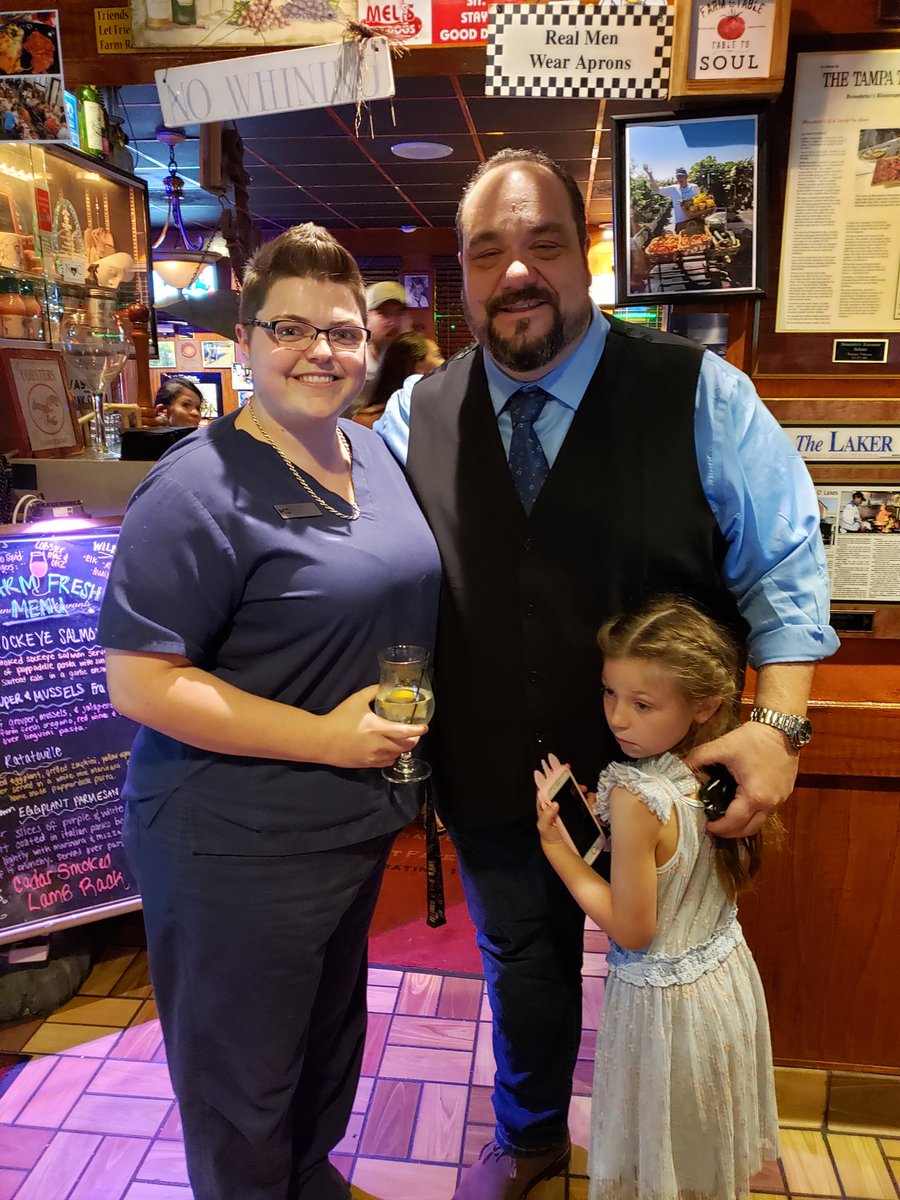 scbisconti's tweet photo. Whelp, got to meet @MrMikeCalta unexpectedly. Called my wife @SamBisconti punkin 🗡 watch your wives, fellas! 😂❤ https://t.co/KEzf9UDEO2