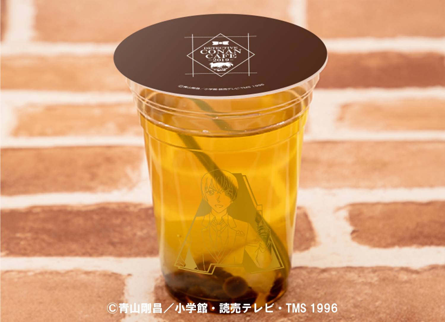 名探偵コナン 安室透 缶バッジ カフェ 2019 テイクアウト 注文特典 名探偵コナンカフェ2019 」東京/大阪の3/26を皮切りに全国11店舗