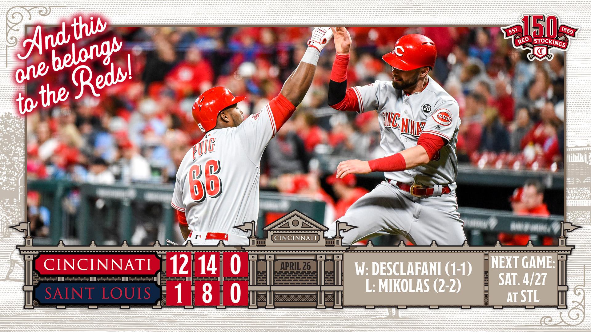 Cincinnati Reds on Twitter "Did you watch tonight? We hope you watched