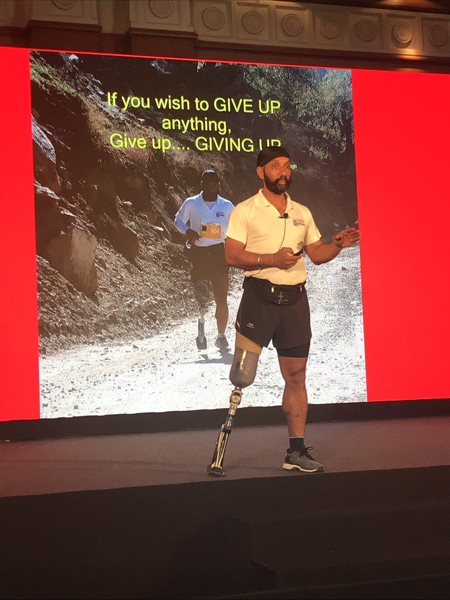 OMRcat's tweet photo. @MajDPSingh thank you .you opened up  new dimensions to our thinking at Goa . This was my favourite give up “ giving up “ #manthan2019 . Truly a inspiration sir . Keep helping the world . ! ! @SuprakashCee https://t.co/hOlvsp9FbV