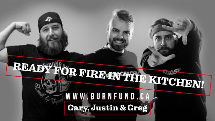 We found the only partners that could handle the amazing @GaryNickelShow hosting our #FIREintheKitchen Cook Off... that is <a href="/justinandgreg/">Justin and Wheels</a>  No way anyone could top these 3! Get your tickets: burnfund.ca You have only until April 30th at midnight! <a href="/ROCK102TWITS/">ROCK 102</a> #yxe