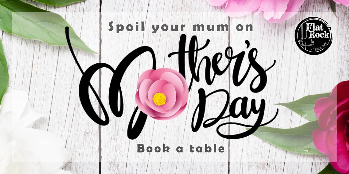 Flat Rock Brew Cafe (@fr_bc) on Twitter photo Spoil your mum on #MothersDay and treat her to one of the <a href="/FR_BC/">Flat Rock Brew Cafe</a> Meal specials + glass of sparkling for $25. Make sure you *Book a table* for Sunday the 12th! Spoil your mum on #MothersDay and treat her to one of the <a href="/FR_BC/">Flat Rock Brew Cafe</a> Meal specials + glass of sparkling for $25. Make sure you *Book a table* for Sunday the 12th!
