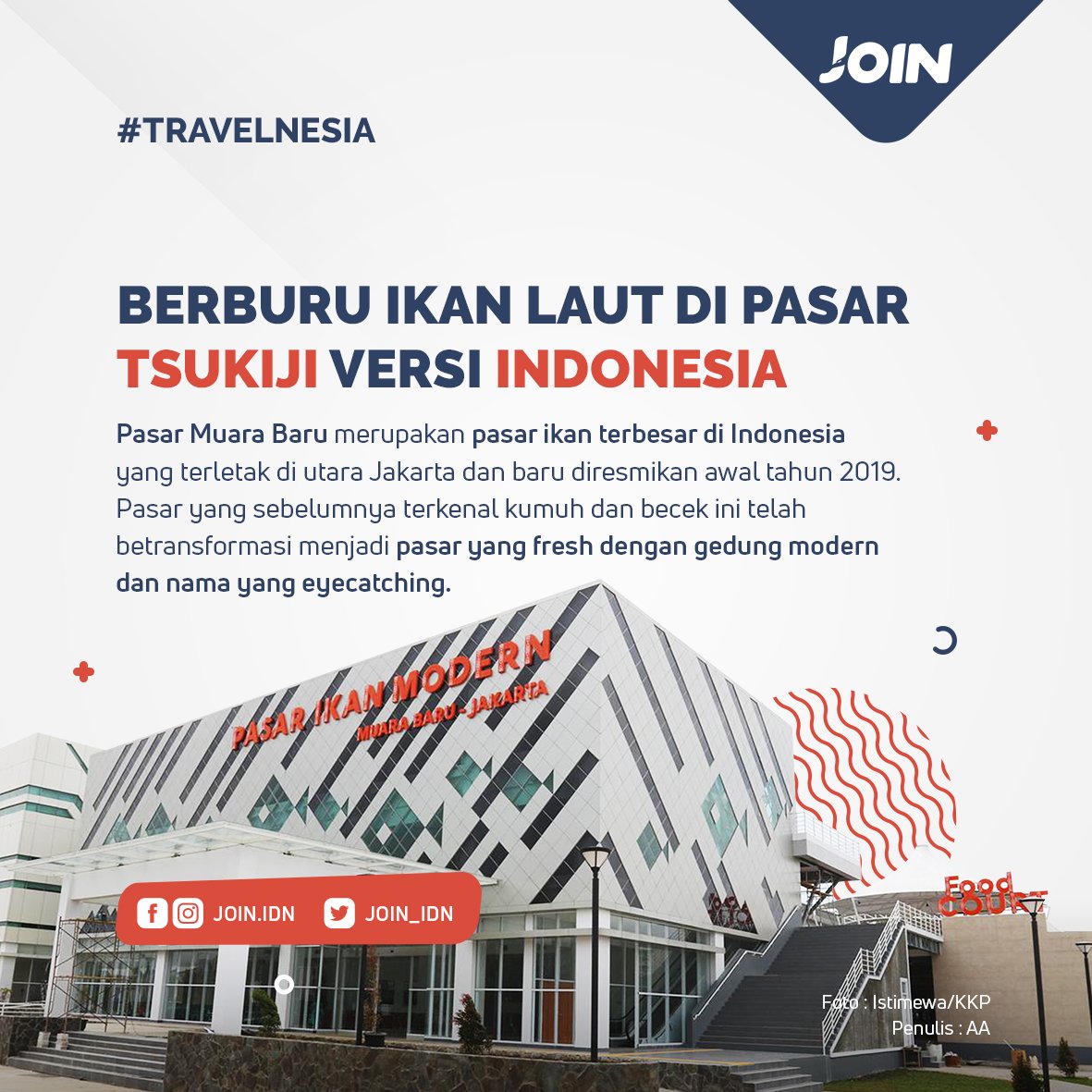 join_idn's tweet photo. Berburu Ikan Laut Di Pasar Tsukiji Versi Indonesia

https://t.co/cFdJimYw3d

#joinesia
#travelnesia
#arahlebihbaik
#indotravellers
#indonesian
#indonesia
#tsukiji
#pasarmuarabaru
#pasarindonesia
#visitindonesia
#wonderfulindonesia https://t.co/3Hcnoeoi6b