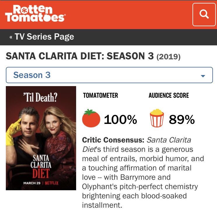 qhopp's tweet image. FRIENDS ended in 2004. If you haven’t watched it by now, there’s other places to find it. The Office ended in 2015.

Season 3 of #SantaClaritaDiet had RAVE reviews. It was a huge hit. Why would @netflix shoot themselves in the foot like this??? #SaveSantaClaritaDiet
