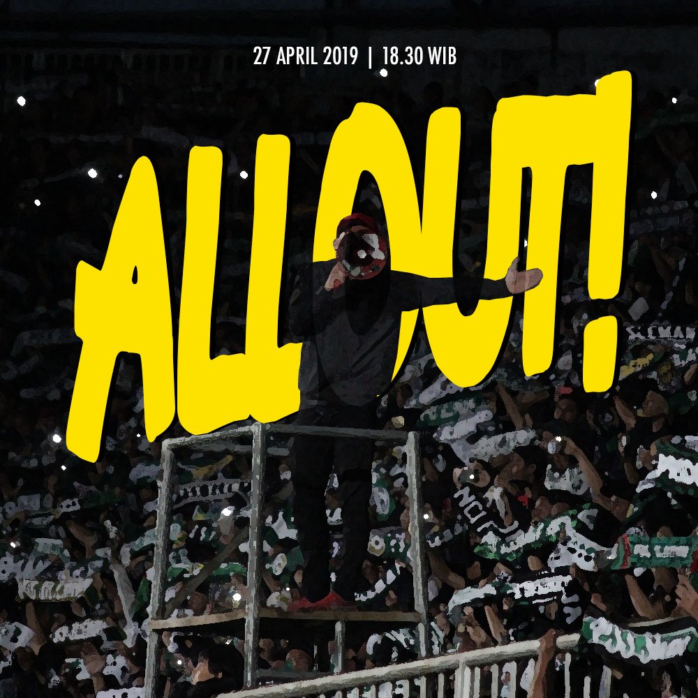 Dapatkan Tiket Kuning di Loket Tribun Kuning, Stadion Maguwoharjo. 
Pembelian mulai dilayani pada pukul 13.00 WIB. 
#OraMuntir #PSSday