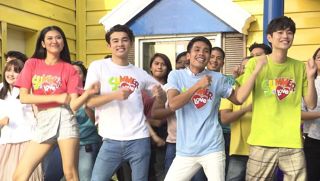 ABSCBNpr's tweet photo. Makikanta at makisayaw kina Coco at Yassi, Angel, Paulo Avelino, at Maricel, at PBB Otso Teens and Adults at iba pang Kapamilya stars sa 2019 ABS-CBN "Summer is Love" summer station ID!#SummerIsLove

Read: https://t.co/uTqVE0Awvj… https://t.co/d5IlOoG2Go