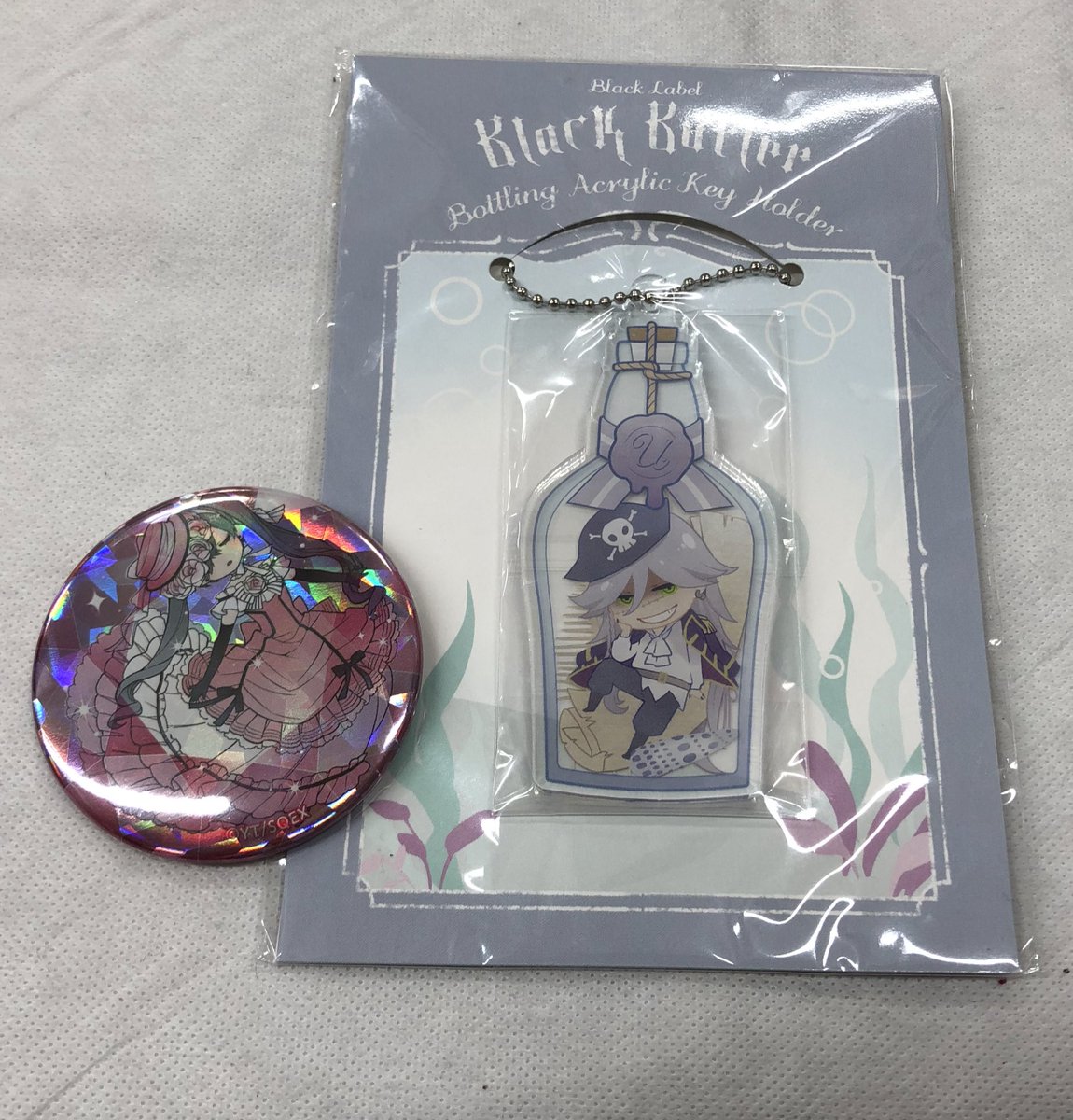 ☆入荷情報☆ 「#黒執事」#宝石缶バッジ ごまとまって入荷致しました