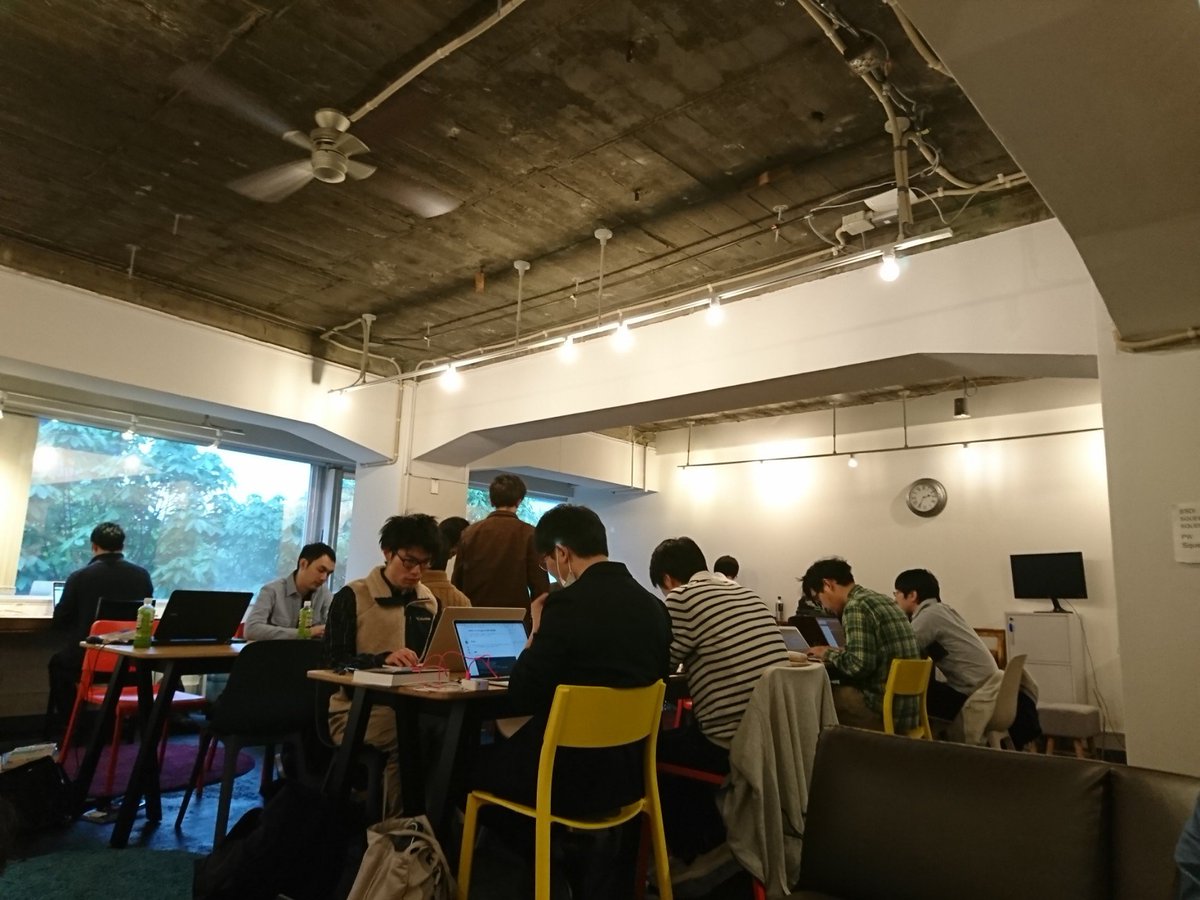 takanory's tweet image. すげー久しぶりに Pythonもくもく会に参加。主にUS PyConの準備とスマートフォンのセッティングをします #mokupy (@ SQUEEZE Inc. in 港区, 東京都) swarmapp.com/c/cqZXYEnQJVl