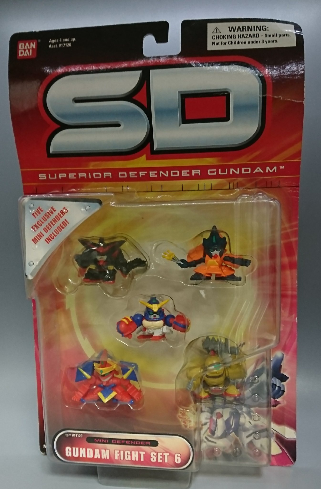 SD ガンダム MINI DEFENDER PLAYSET 新品未開封 SD Superior Defender Gundam Mini Defender Fight Set 5 Bandai