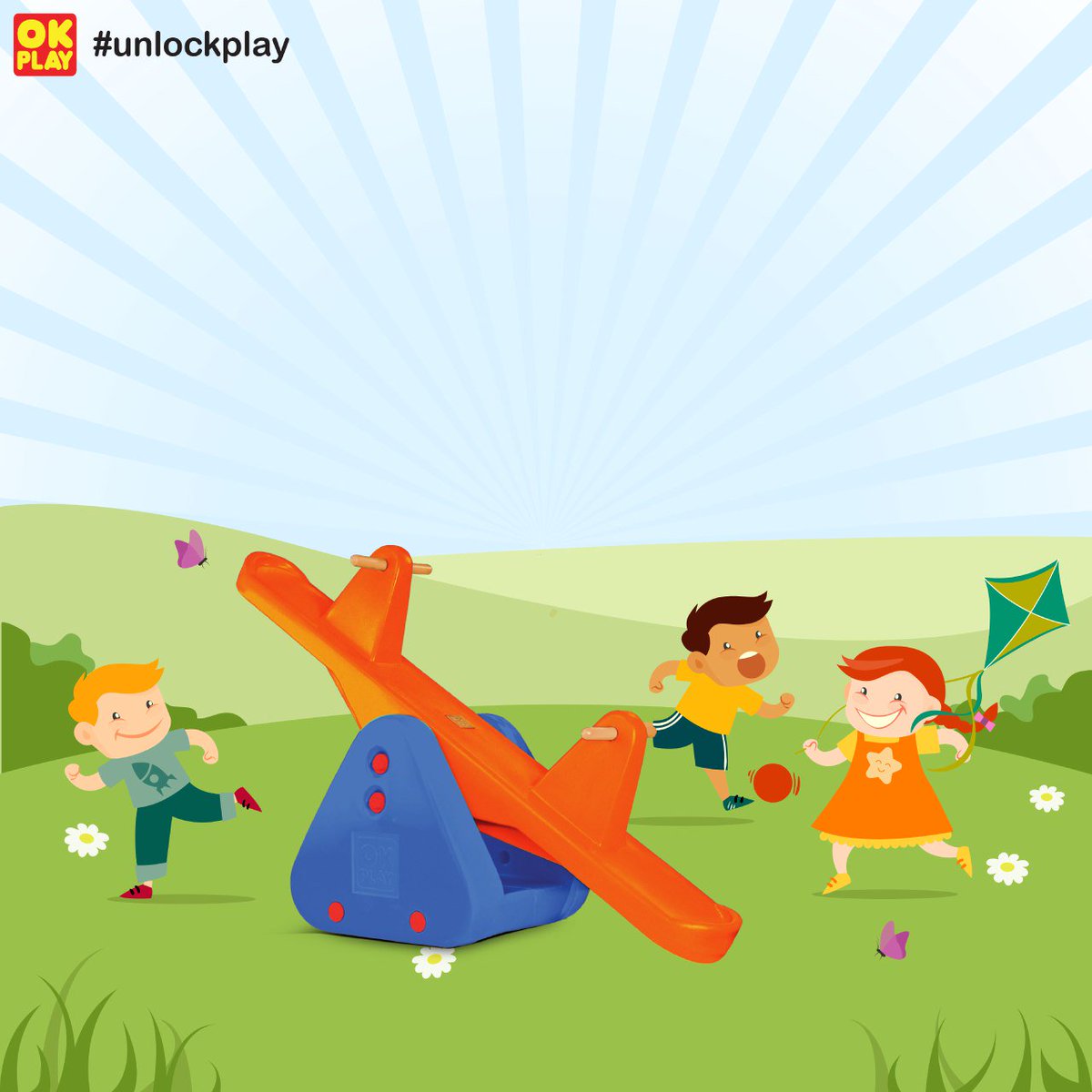 OkPlayIndia's tweet photo. Whether in school or at home SEE-SAW is always fun! Shop here: https://t.co/iaqNT7KHOF
#seesaw #playtime https://t.co/aW590gaJUz