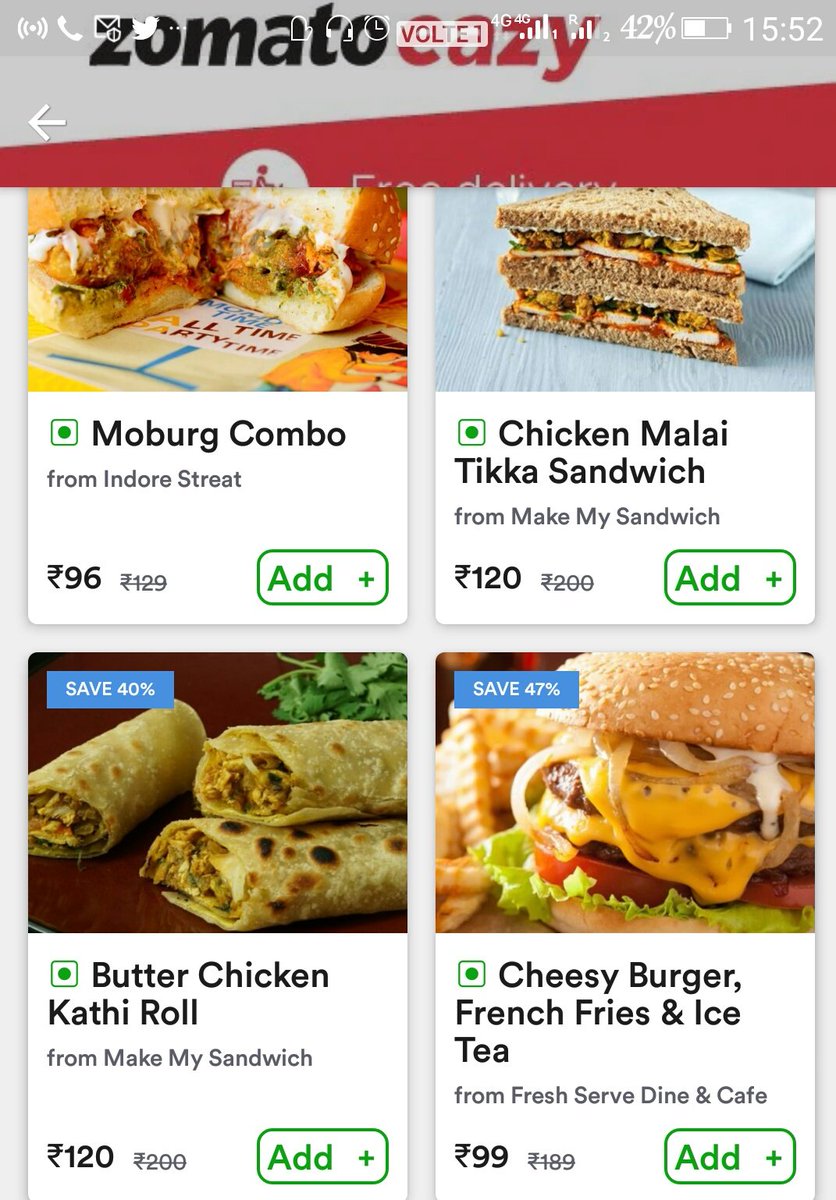 Aayushi70069662's tweet photo. @Zomato is all okay with you?
What new dish is it that you have categorised a nonveg food into a veg food.@ZomatoIN @zomatocare @zomato #zomatomenu #zomatoservice #food #blunder #vegetarian #badservice https://t.co/4Q3qToigJY
