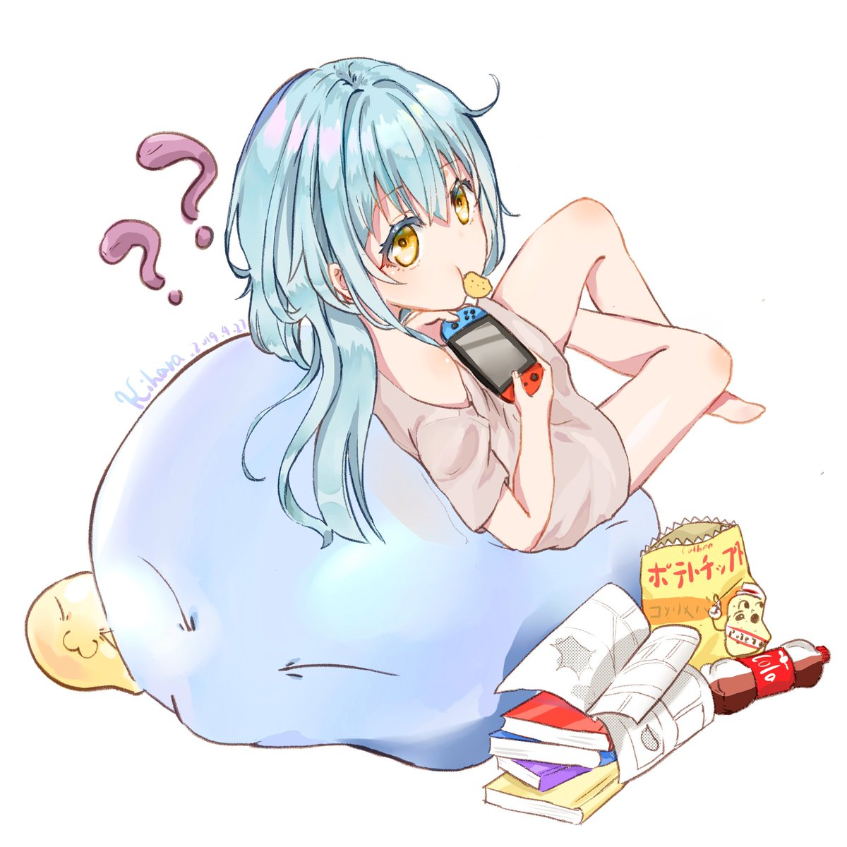Kinay 低浮上 絵を描き終えた かわいいですね リムル 転生したらスライムだった件 転スラ Kinay 低浮上 絵を描き終えた かわいいですね リムル 転生したらスライムだった件 転スラ