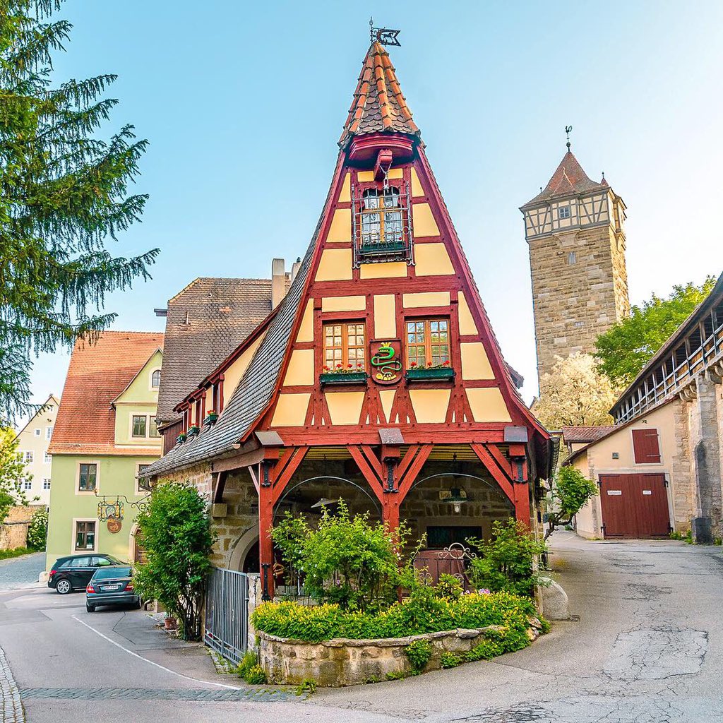 swenomad's tweet photo. Rothenburg ob der Tauber in Germany 🇩🇪 https://t.co/ZdJYHCnGSR