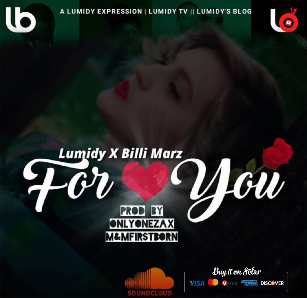 lumidysblog's tweet photo. Free Mp3 Download: Lumidy x Billi Marz โ For You prod. by OnlyOneZax m&m by Firstborn
#LBMusic
#LumidyExpression
#ForYou https://t.co/btS9uUADHh https://t.co/GhyF5ibPRr