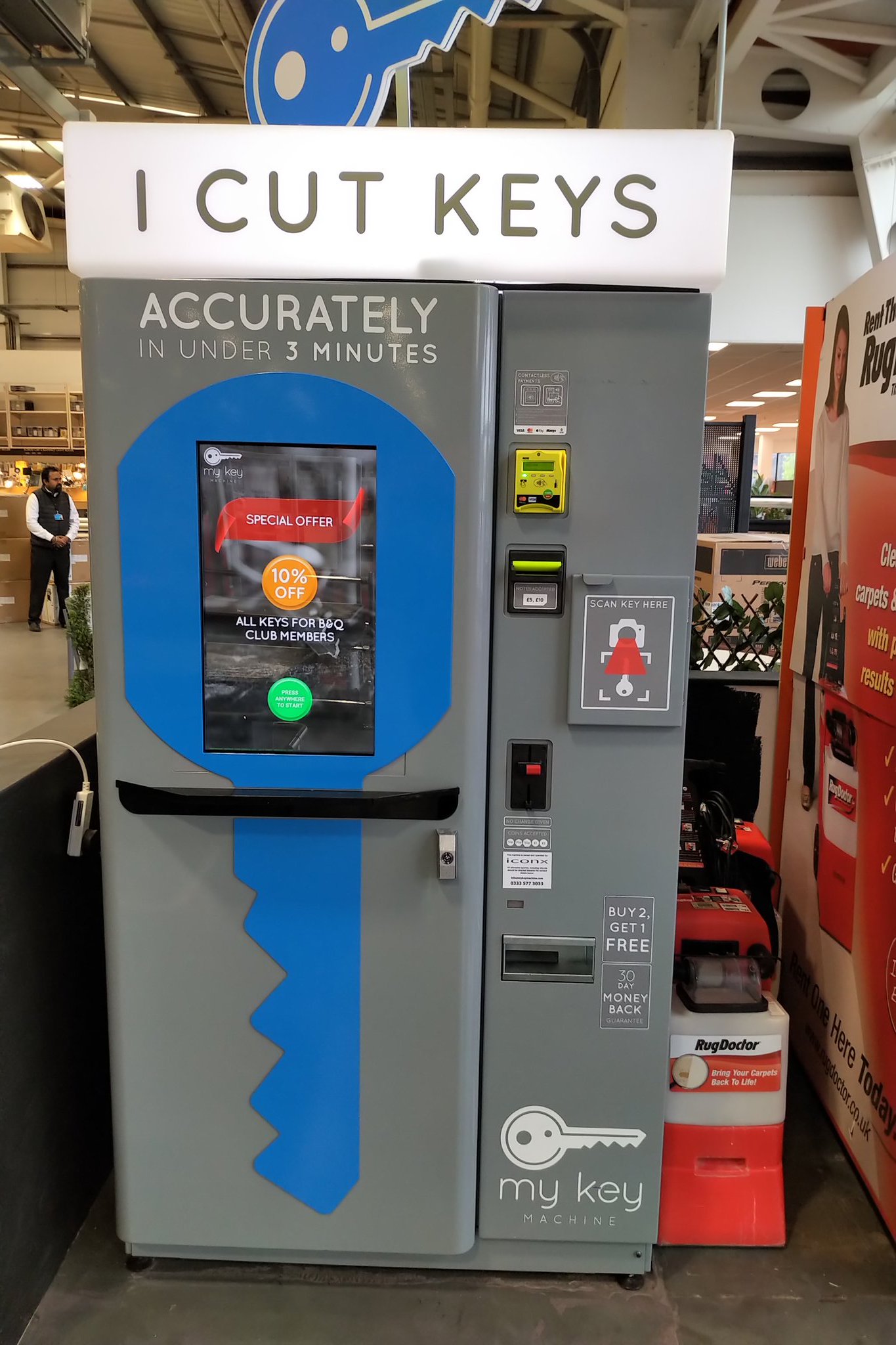 ATM Automatic KEY maker machine 