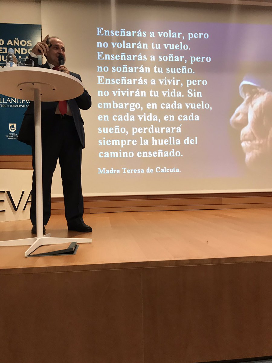 aaguilo's tweet photo. Esta mañana en los 40 años de Villanueva Educación @VillanuevaCU #40añosVillanuevaEducacion @FomentoEdu @CECEducacion Enhorabuena por todo ese gran trabajo. https://t.co/gb85Xdxfs2