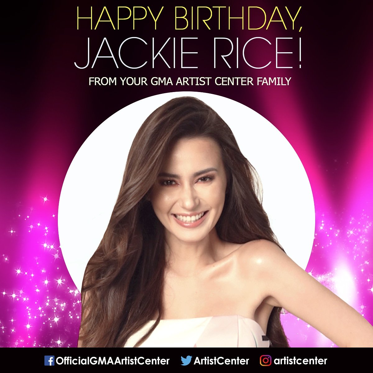 Happy Birthday Jackie Rice! 