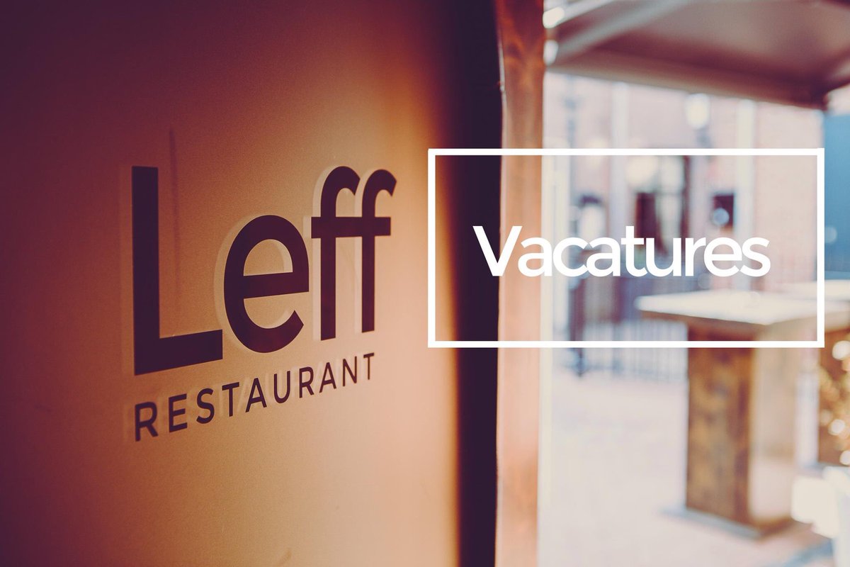 RestaurantLeff's tweet photo. Ter versterking van ons team zijn wij op zoek naar een nieuwe collega!

Medewerker bediening voor 2-3 avonden in de week. (Ervaring niet vereist)

Ben jij geïnteresseerd en wil je meer weten? Neem dan contact met ons op via info@restaurant-leff.nl https://t.co/VECBPEw4mW
