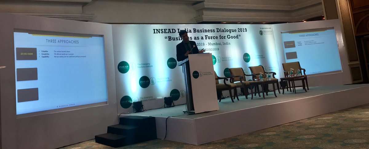 Eruditus Executive Education (@eruditusexeced) on Twitter photo Prof Nirmalya Kumar, Distinguished Academic Fellow -INSEAD EMI , delivering keynote on Business as a Force for Good #INSEADIBD2019 <a href="/INSEAD_EMI/">INSEAD - EMI (archived account)</a> Prof Nirmalya Kumar, Distinguished Academic Fellow -INSEAD EMI , delivering keynote on Business as a Force for Good #INSEADIBD2019 <a href="/INSEAD_EMI/">INSEAD - EMI (archived account)</a>