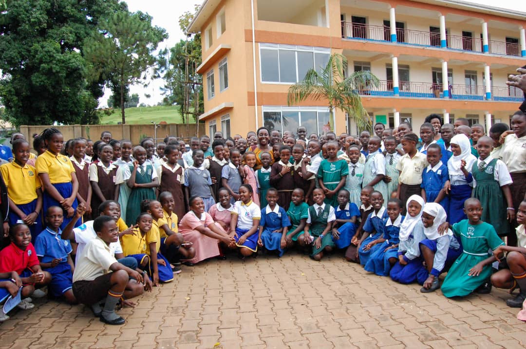 ED_CAU's tweet image. Coding Kids Uganda on the move to increase and retain girls in ICT during the celebration in Entebbe with Hon. Rosemary MP Entebbe municipality. #codingkidsuganda #codinginheels @itu