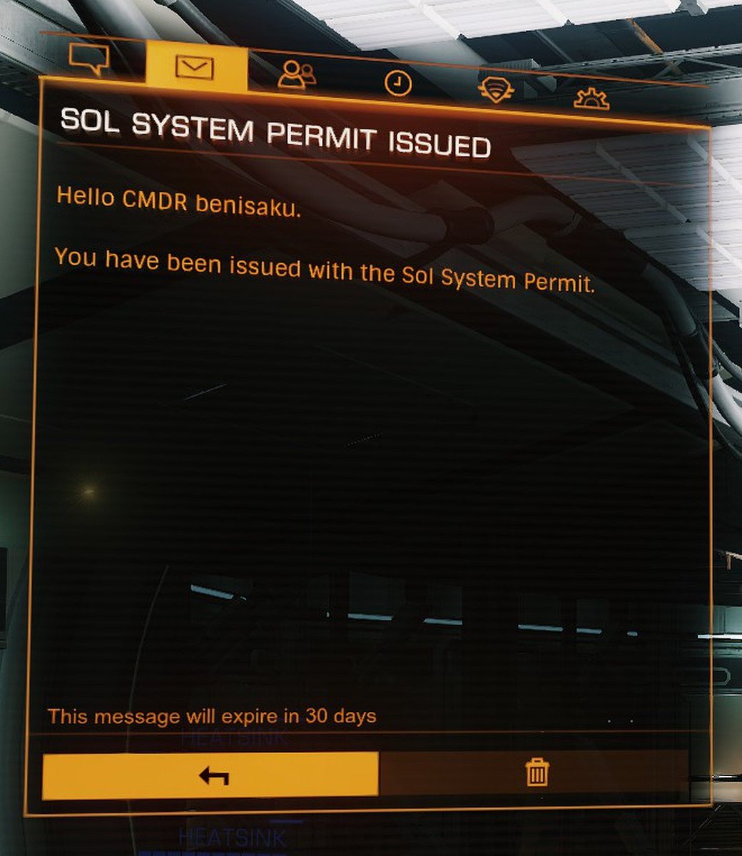 Cmdr 紅作 Elitedangerous エリデン 海賊絶対溶かすプレイ楽しい 連邦での海軍ランク上げてみたら 割とすぐにpetty Officerになれて 念願の 太陽系進入許可証 を受理した そうなのです このゲーム実は太陽系には最初行くことが許されていないの Cmdr 紅作 Elitedangerous エリデン 海賊絶対溶かすプレイ楽しい 連邦での海軍ランク上げてみたら 割とすぐにpetty Officerになれて 念願の 太陽系進入許可証 を受理した そうなのです このゲーム実は太陽系には最初行くことが許されていないの