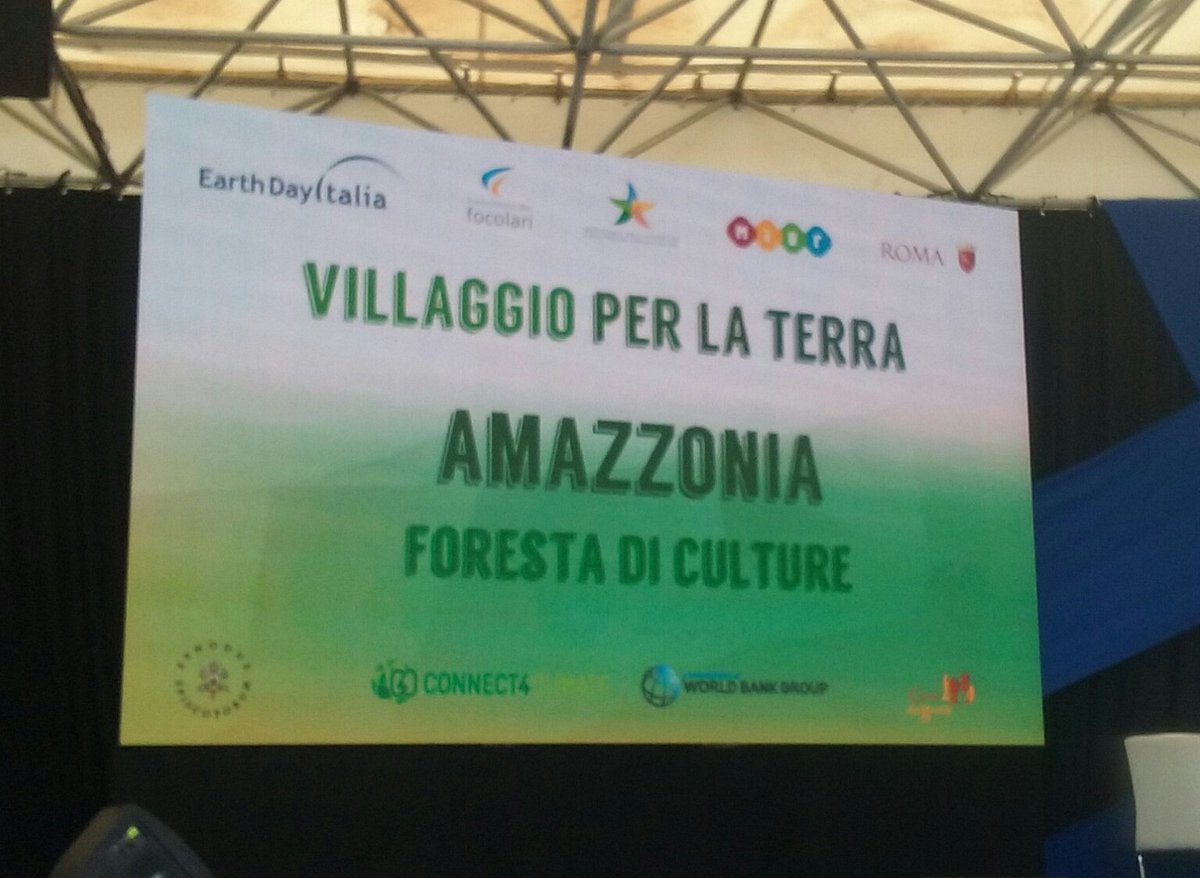 #Amazzonia: foresta di culture. Tra poco al #Villaggioperlaterra Roma