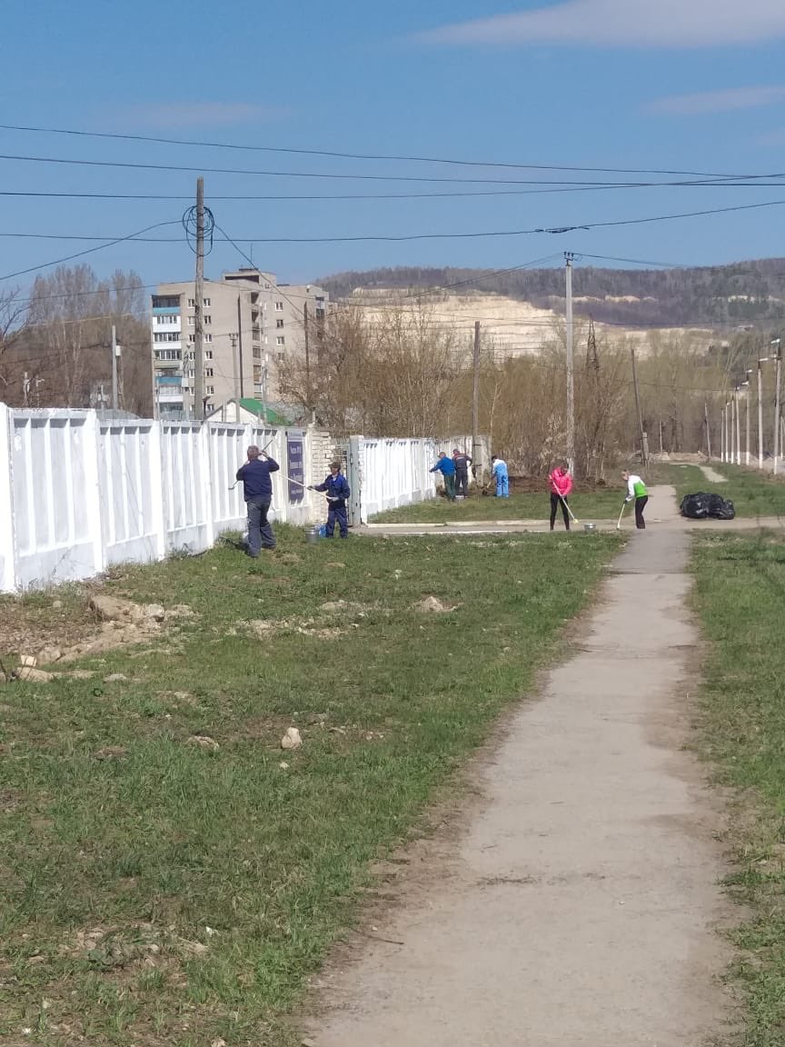 Самрэк на субботнике