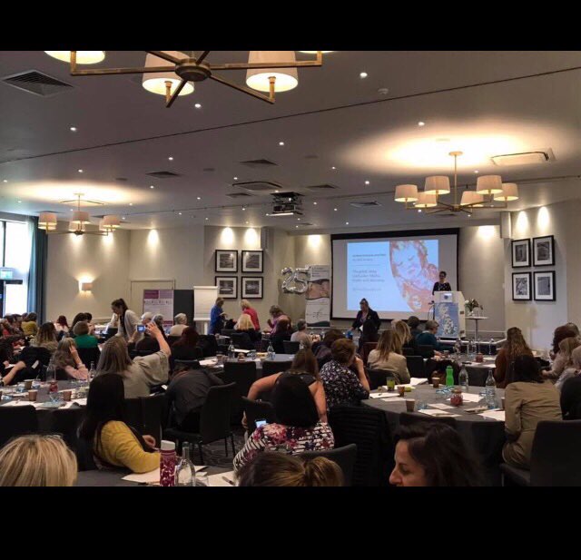 LCGB1994's tweet photo. Highlights Day 1 #LCGB2019:
@LCGB1994 @FeedSleepBond (Lyndsey Hookway IBCLC) on the Myths, Truths & Dilemmas of The Great Sleep Confusion. #HolisticSleepCoaching #epigenetics #evidencebasedpractice #epigenome
#infantsleep #gentlesleep https://t.co/FY7bXZov7A