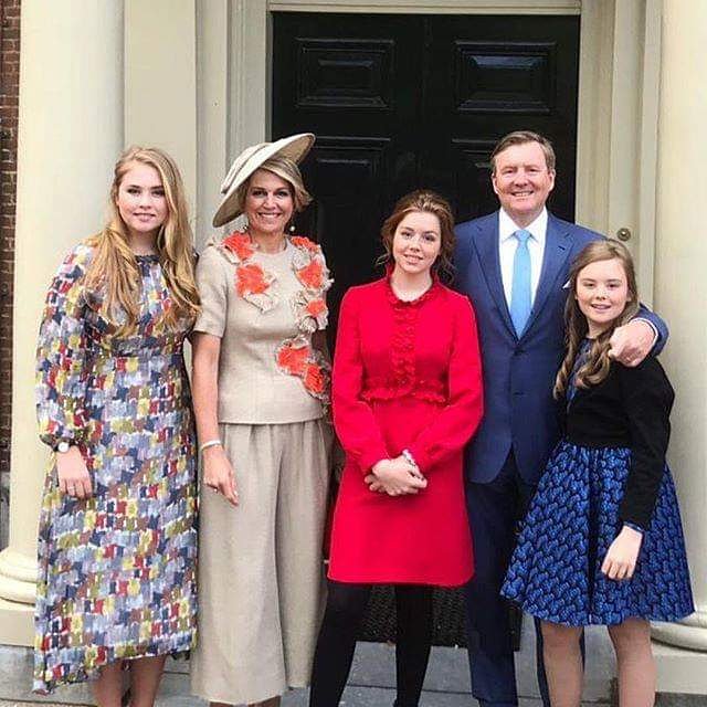ceesAmmer's tweet photo. Koninklijk gezin koningsdag 2019. 3 werf hoera voor de Koning https://t.co/cnIQwGEgLh