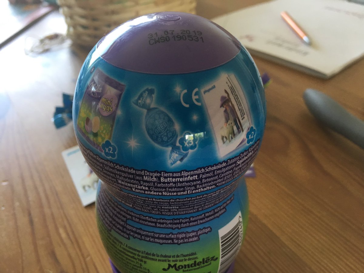 Suggestion ist schon ein gemeines Mittel. Die Verpackung ist wirklich unschön gewählt für Kinder #Milka <a href="/MDLZ/">Mondelēz Intl</a> <a href="/playmobil/">PLAYMOBIL</a> #tschüsstaschengeld #keineFigur