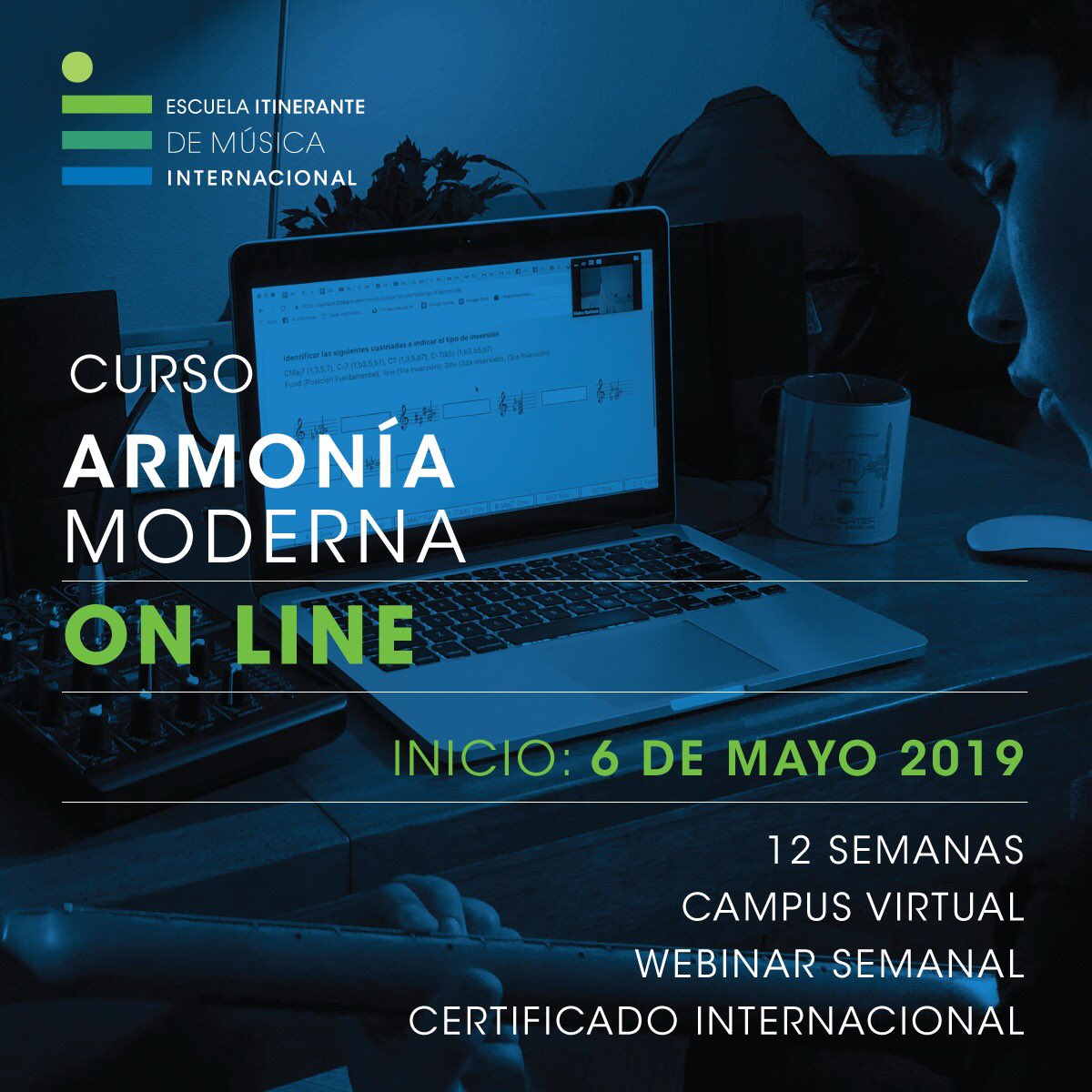 Pedro Barboza (@pedro_barboza1) on Twitter photo Me alegra anunciar las Inscripciones!! del Curso Armonía Moderna OnLine desde el Campus de la <a href="/eitinerantem/">EiMi Escuela Itinerante de Música Internacional</a> más info: eitinerante.com/eimi-online/cu… <a href="/vzlasinfonica/">Venezuela Sinfónica</a> <a href="/madridmusiccity/">Madrid Music City</a> <a href="/jazztimemusic/">Jazz Time Magazine</a> Me alegra anunciar las Inscripciones!! del Curso Armonía Moderna OnLine desde el Campus de la <a href="/eitinerantem/">EiMi Escuela Itinerante de Música Internacional</a> más info: eitinerante.com/eimi-online/cu… <a href="/vzlasinfonica/">Venezuela Sinfónica</a> <a href="/madridmusiccity/">Madrid Music City</a> <a href="/jazztimemusic/">Jazz Time Magazine</a>
