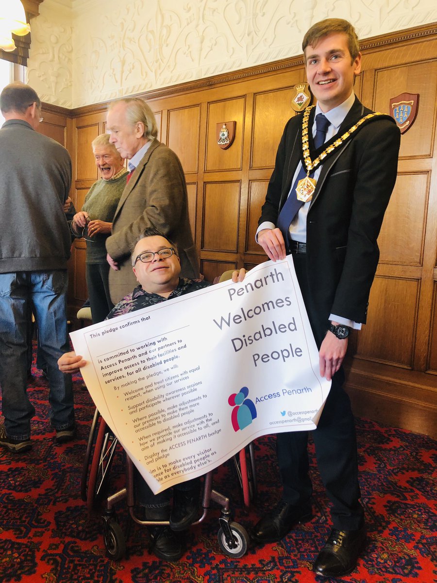 Pleased to support <a href="/AccessPenarth/">Access Penarth</a> a pledge to make Penarth more accessible for disabled people <a href="/VOGCouncil/">Vale Council 🏴󠁧󠁢󠁷󠁬󠁳󠁿🇺🇦</a> #penarth