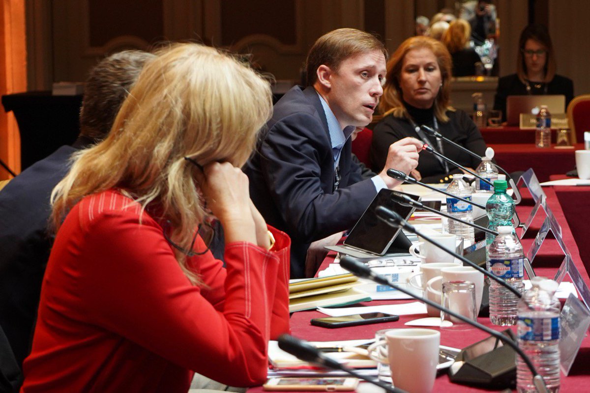 Jake Sullivan (2nd from R), former Director of Policy Planning, US State Department