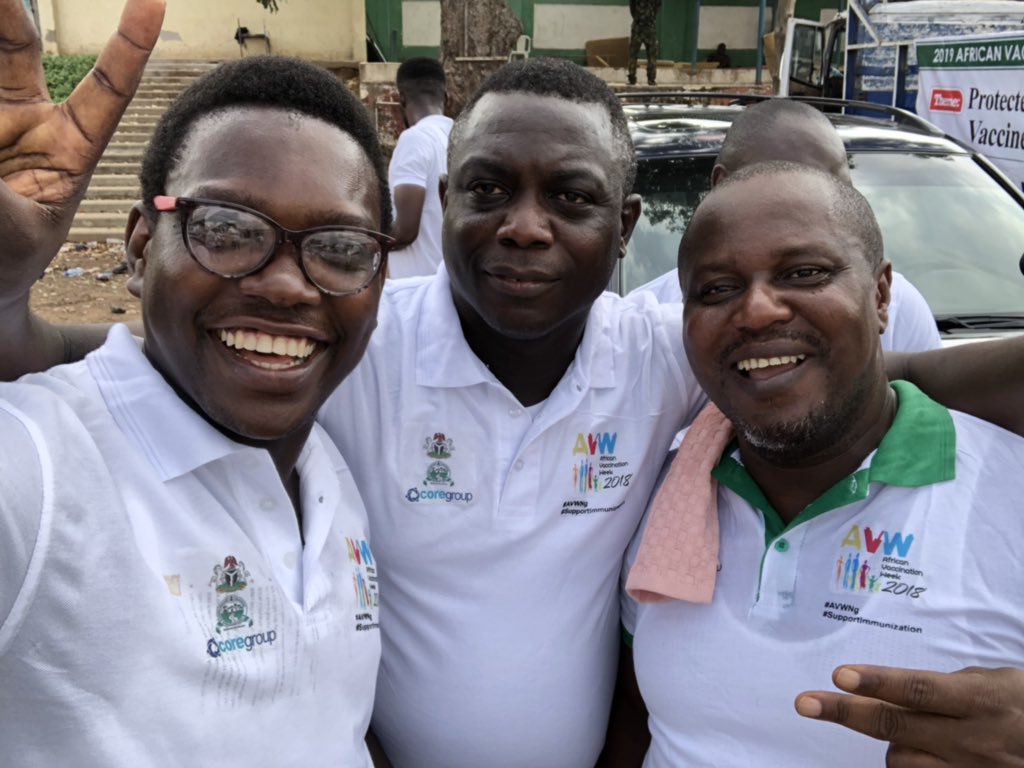 Onialuta's tweet photo. There’s palpable excitement for every child reached...this team works tirelessly to ensure lifesaving vaccines reach every child in Nigeria. Happy African Vaccination Week #AVWng #ProtectedTogether #VaccinesWork #SupportImmunization https://t.co/oYk8LYD4Bj