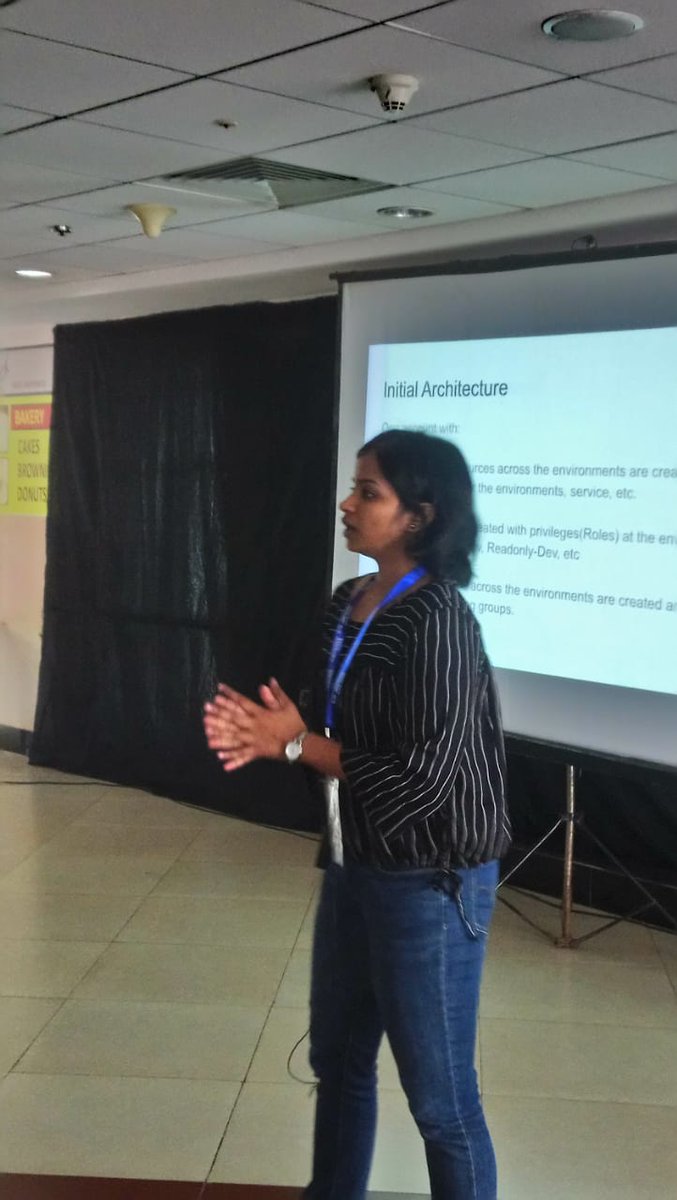 GABChennai's tweet photo. Build multi environment using Terraform by Sukanya Suresh
#GABChennai #GAB2019TechM #GlobalAzure #IndiaMVP #mvpbuzz @GlobalAzure @IndiaMVP @Azure @Microsoftevents @tech_mahindra @intel https://t.co/ZSScQQmZEB