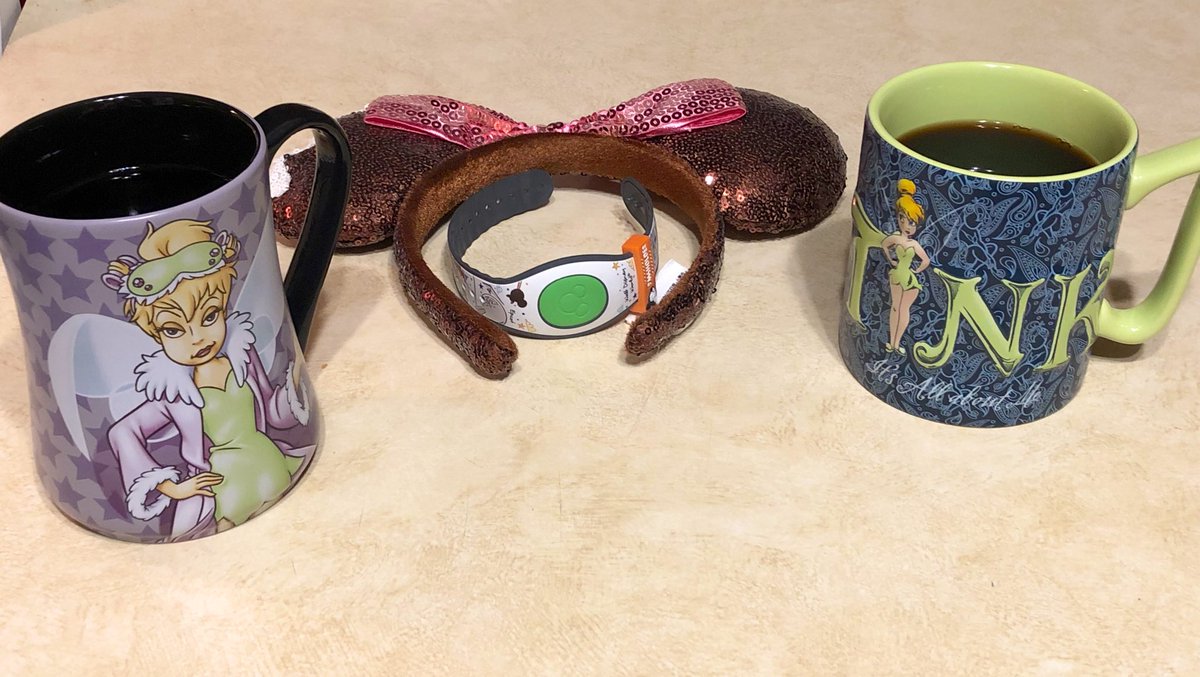 MidwestDisnerds's tweet image. It’s a let’s go to Disney kinda morning... #comeandgetyourearson #tinkerbell #disneyworld #travelmorning #magical