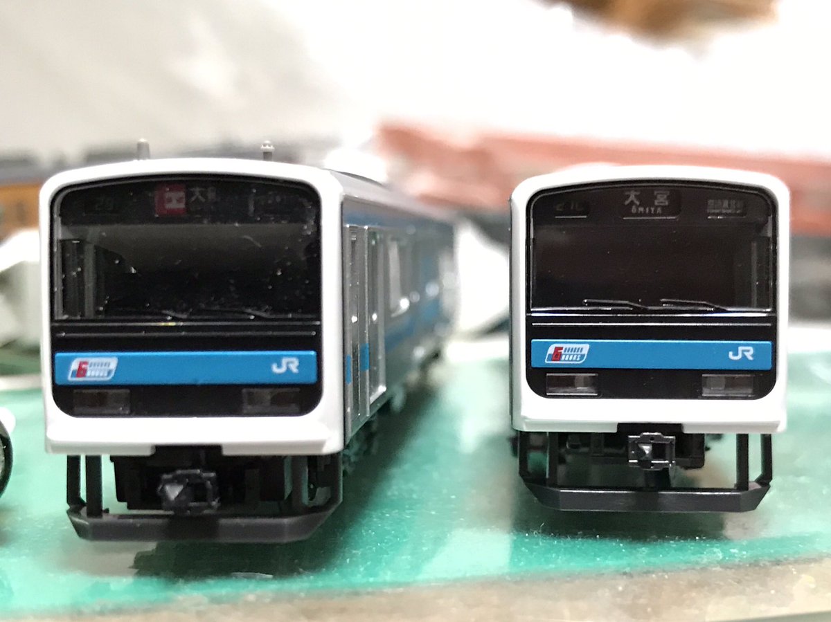 TOMIXから発売の限定品97910 209系京浜東北線。既存製品と共通だったり
