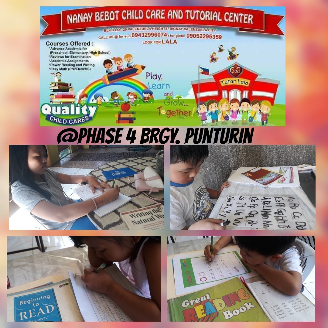 emmacobar's tweet image. Enrollment on-going!
Message me

#SummerTutorial2019
#NanayBebotChildCareandTutorialCenter
#PunturinValenzuelaCity