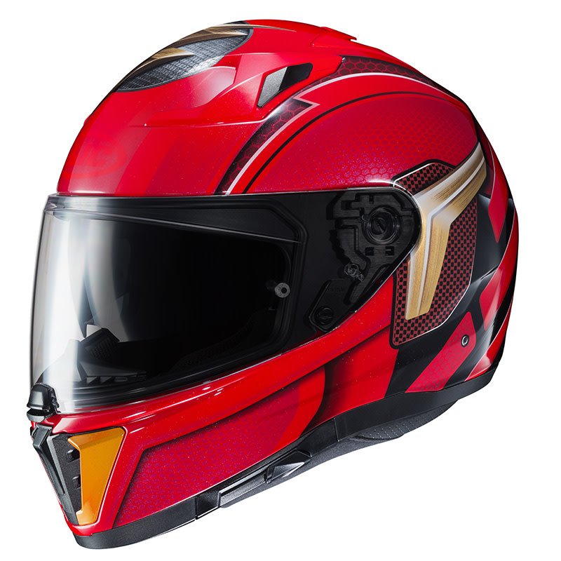 Nuevo HJC Helmets i70 Fash DC Comics... Muy pronto HJC Europe #hjc #hjchelmets #i70 #dc #dccomics #flash #superheroe #superhero