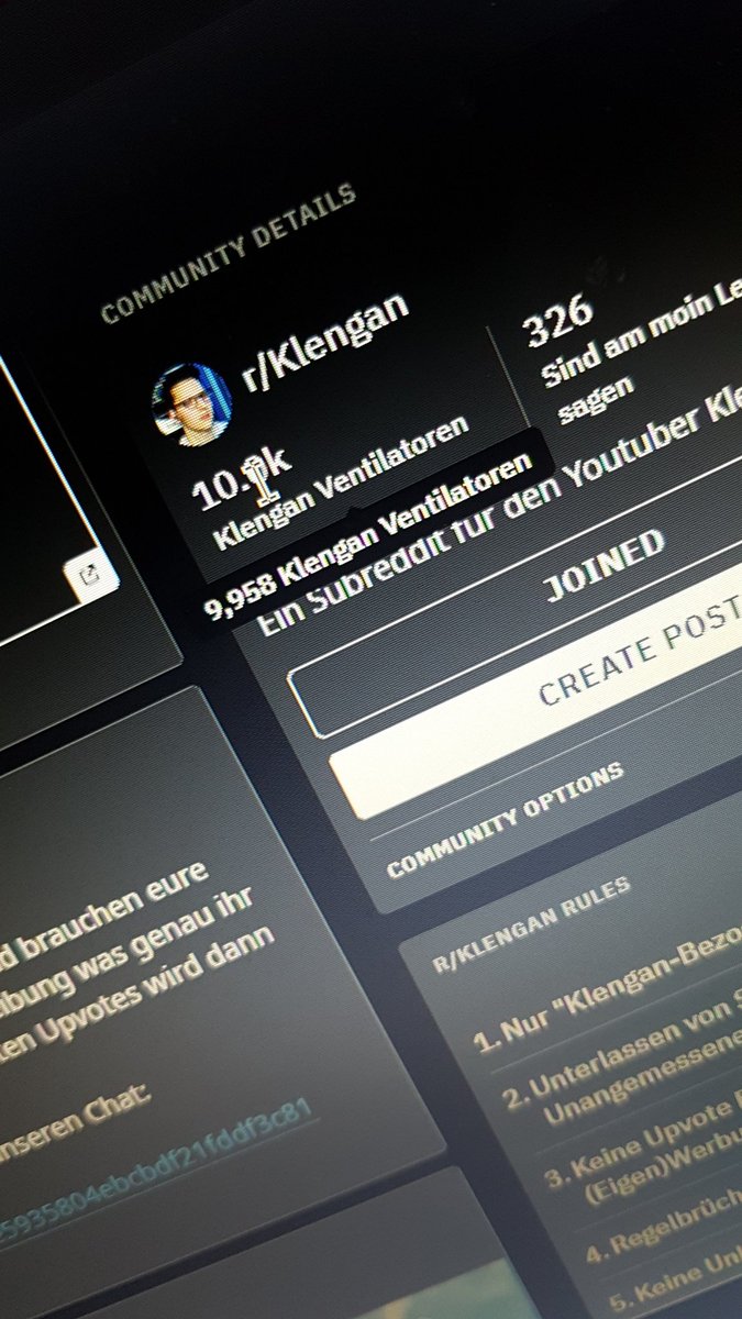 Naja @KlenganTV ich freue mich auf das glatzen Video