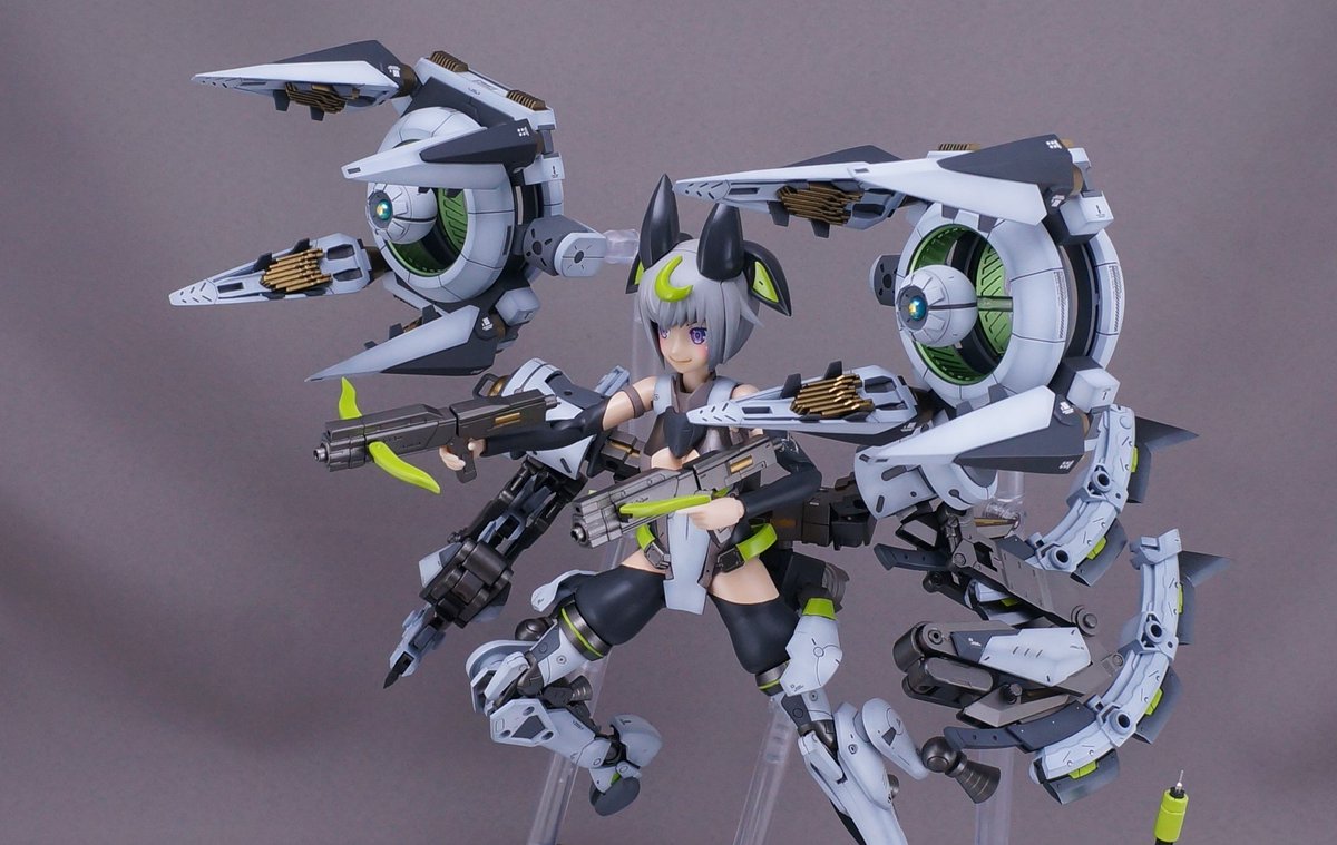 Hazel Faガール ノヴァ 型 完成しました 平成のうちに間に合った 羊の特徴を散りばめつつ 武器腕と浮遊ユニットにギミックを入れ 緩急をつけた配色で仕上げました ゾディコン の牡羊座にエントリーします フレームアームズ ガール Hazel Faガール ノヴァ 型 完成しました 平成のうちに間に合った 羊の特徴を散りばめつつ 武器腕と浮遊ユニットにギミックを入れ 緩急をつけた配色で仕上げました ゾディコン の牡羊座にエントリーします フレームアームズ ガール